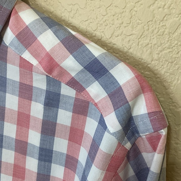 Men’s Club Room Performance Slim Fit Button Down Shirt Size M - Picture 3 of 9